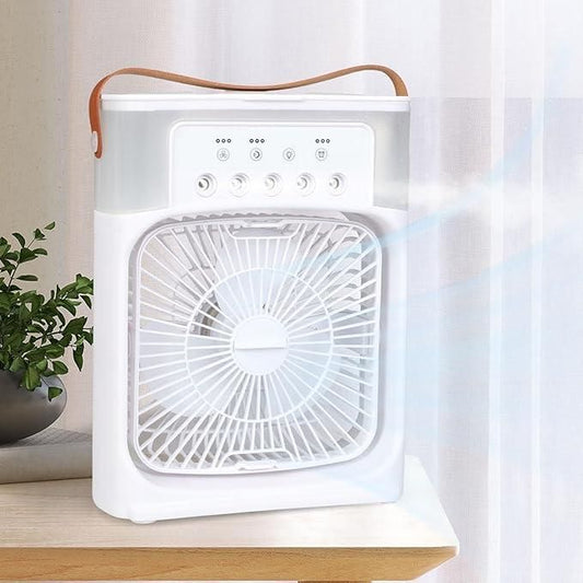 Multifunction Water Spray Mist Fan Air Cooler fan USB Electric Fan Portable Fan Air Conditioner Humidifier Fan for Home